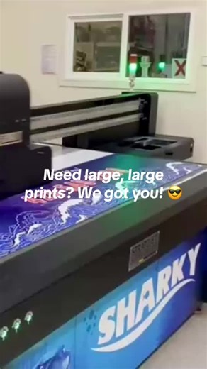Need large and even larger prints for the season? We got you! Not too late to get prints before Christmas! #signshop #signcompany #signaramaredmond