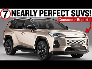Top Expert Picks 7 BEST SUVs You Shouldn't Miss in 2025!