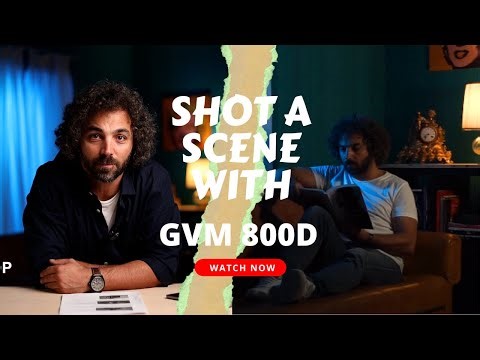 EPIC Night Scene Tutorial: Mastering Lighting with GVM 800D