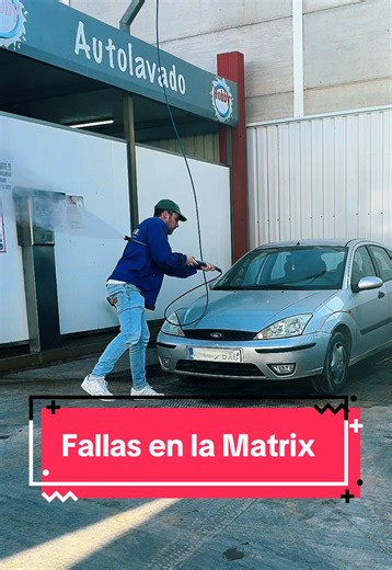 Fallas en la Matrix #incendio #agua #lavadero #rikomedy #humorespañol