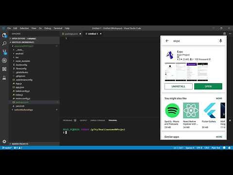 How to run React Native app on your phone in just 3 minutes using EXPO