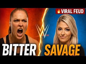 Ronda Rousey Exposes Alexa Bliss in Brutal WWE Bombshell...