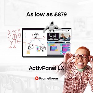 Elevate education with top-tier interactive tech, from as low as £879. Foster effortless connection and collaboration in classrooms, faculty meetings, and admin spaces. Learn more - https://bit.ly/3QpcrFW #edtech | Promethean