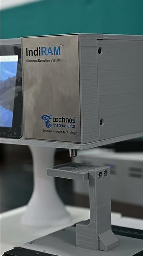 Experience fast, precise, and reliable diamond authentication #diamond #ramanspectroscopy