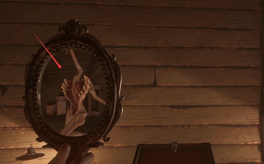 一款只能在镜子中看见怪物的恐怖游戏 要小心潜藏在你身边的怪物！