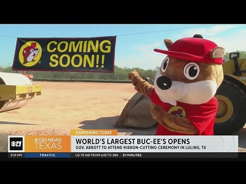 World's largest Buc-ee's to open in Luling, Texas