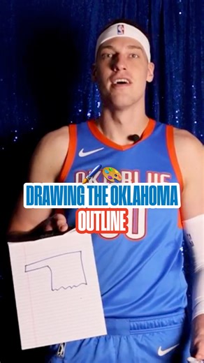 We asked the guys to draw Oklahoma from memory 🧠 Who came closest? 👀 | Oklahoma City Blue
