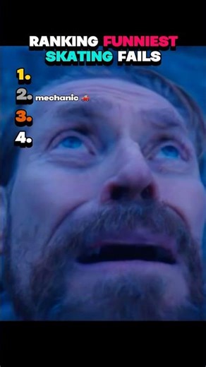 Ranking Funniest Skating Fails 🛹 #ranking #funnyvideo