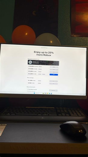 My new PC set up that I got for my birthday !￼