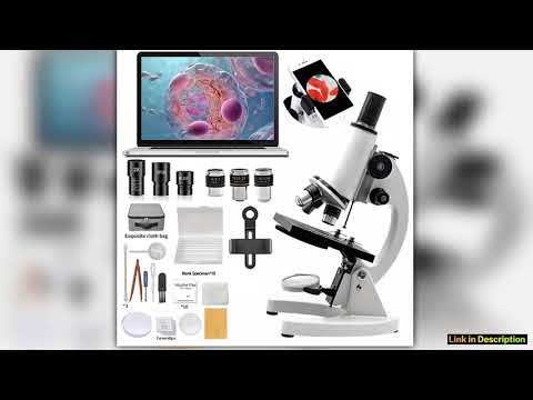 Monocular Optical Microscope 40X2000X Microscope School Science Experimental Biology Microscope Dig