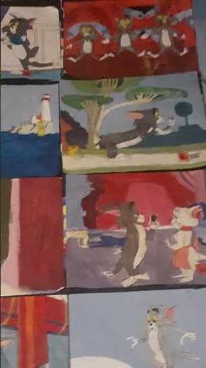 My 20 Tom and Jerry Chuck Jones Art Pictures Part 1