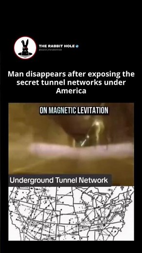 Man Disappears after exposing the secret tunnel networks under America