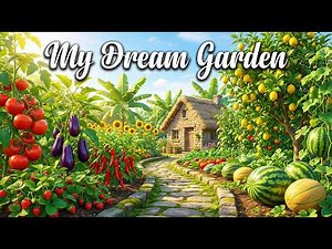 My Dream Garden & Tiny House Tour 2026 🌿 Peaceful Slow Living : Gardening | Home Garden