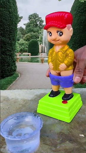 Doll Peeing Realistic Baby Doll Potty Time #funny #doll
