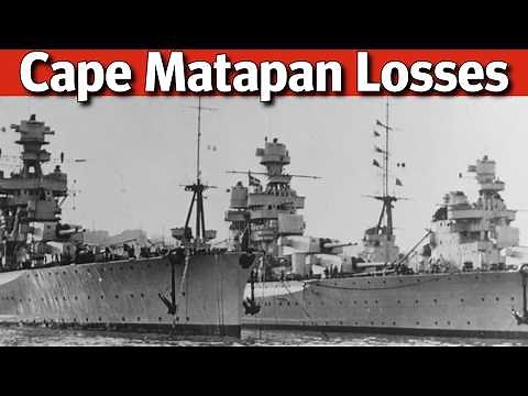 The DISASTROUS Loss of Three Italian Heavy Cruisers