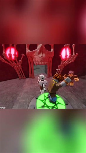 DON'T STEP ON THE BUTTON! (Roblox Scary Obby)