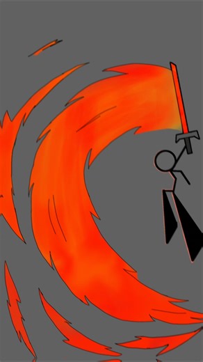 fire katana stick man drawing #short #art #trending #drawing #viral #shortfeed #stickman drawing