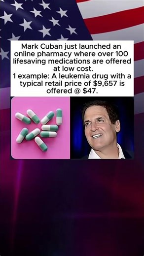 Mark Cuban's Online Pharmacy: Life-Saving Drugs at Unbelievable Prices