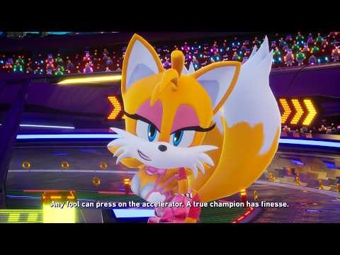 Female Tails in Pink Outfit in Sonic Racing Crossworlds Mod (From Another Dimension)