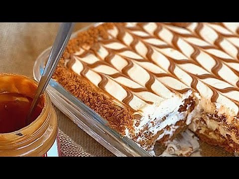 Lotus biscoff lasagne