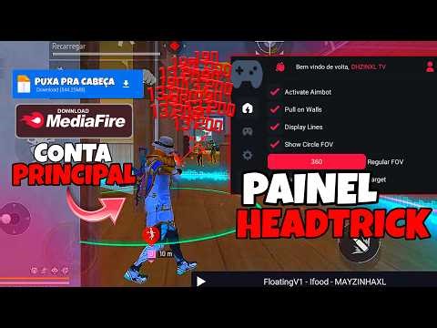 HEADTRICK EXTERNAL!! 🥶 PAINEL 97% HS MOBILE IOS E ANDROID 🤣 NOVO XIT LINK MEDIAFIRE 🎯