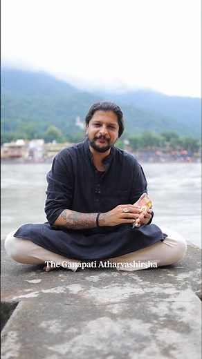 How to chant Ganpati Atharva Shirsha Meaning and importance. #shorts