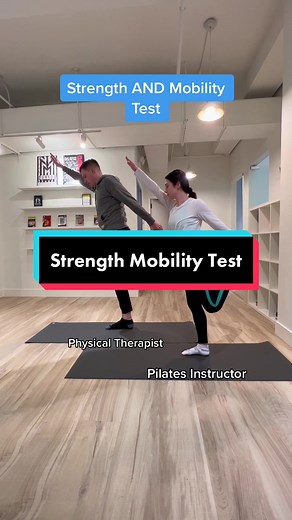 Are you someone with strength or mobility OR the rare both?? #fitnesschallenge #physicaltherapy #pilatesinstructor