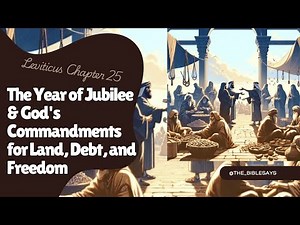 Leviticus Chapter 25: The Year of Jubilee & God's Commandments for Land, Debt, and Freedom