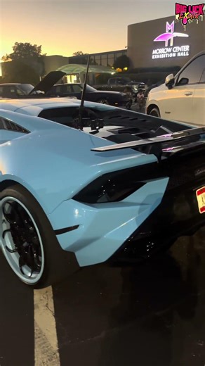 Lamborghini Huracán Tecnica in the color Blu Cepheus 🩵