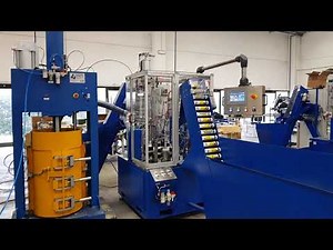 C50E double head fully automatic cartridges filling and closing machine