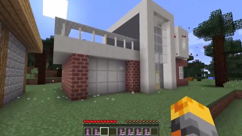 《我的世界》自动盖房子MOD，有了这东西，谁都可以成为建筑大神