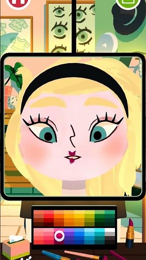Poppy Longlegs Make up and Hairstyle | Toca Hair Salon 4