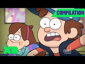 Gravity Falls Shorts | Dipper's Guide, Mabel's Guide, Fixin' It with Soos and More! | ‪@disneychannel‬