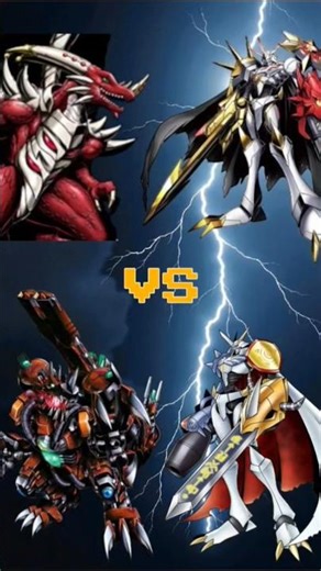 Omegamon & Omegamon Alter-S VS Examon & Rust Tyranomon DM20th Tag Battle (Jogress Battle)