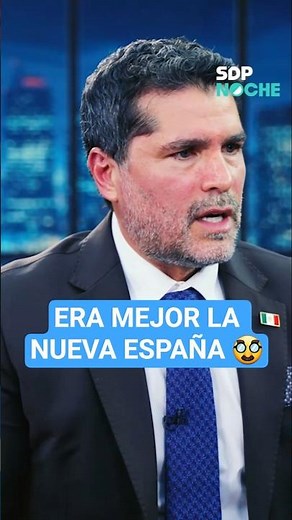 Estábamos mejor con la Nueva España: Eduardo Verástegui con PONCHO GUTIÉRREZ en SDPnoche 🌙