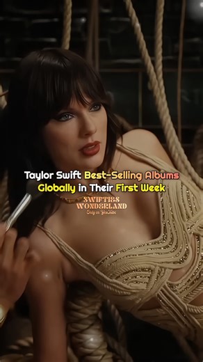 Taylor Swift Best selling albums Globally in their first week! ❤️‍🔥 | #taylorswift #shorts