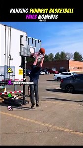 Ranking The Funniest Basketball Fails 😂 Part-2 #funny #basketball #fails