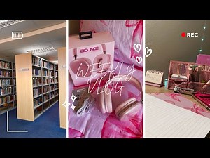 Uni diaries |Studying ,Assignments 🫧🌺| Life as a 1rst year student 🍃🌸 #university