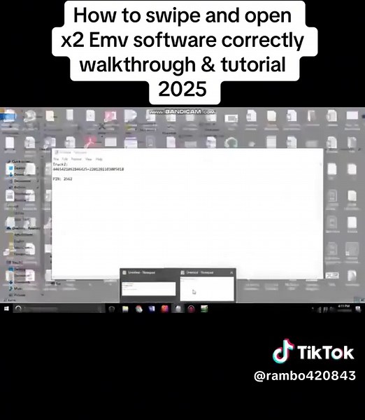 HOW TO SWIPE ALL CLONE CARDS USING OMNIKEY ; X2 SOFTWARE AND DUMPS W PINS #lurdchase01 #method #tutorial