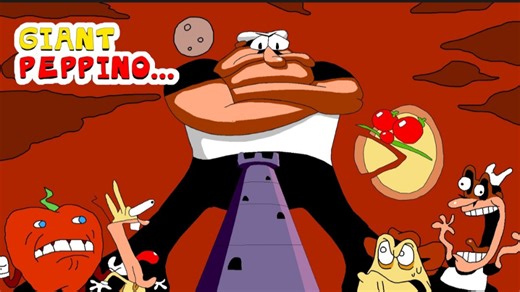 PZ man: Pizza Tower, but Peppino is a GIANT!