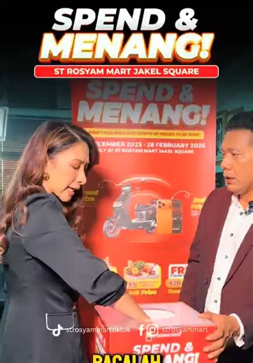 “MENANG VOUCHER RM700!” Wah.. Bestnya dapat shopping di ST Rosyam Mart Jakel Square. Tahniah kepada pemenang 🥳 Korang jangan risau, kita ada banyak lagi contest dan hadiah yang menarik akan datang! Tungguuuu 🫰🏻 ST Rosyam Mart Jakel Square, Selamatkan dompet warga KL #STRosyamMart #JakelSquare #KualaLumpur #PasarakyatMalaysia #Pemenang