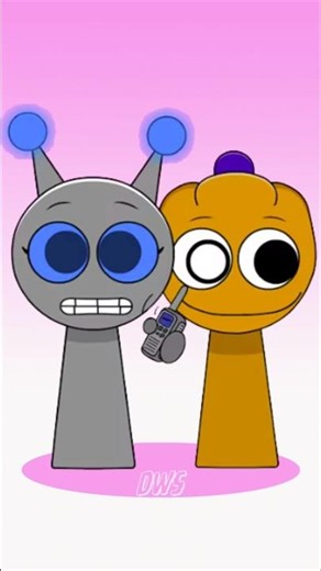 How To Draw Sprunki OC Cendi Bleeper Meets Muffin #shorts #sprunki #drawing #animation #incredibox