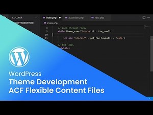WordPress - ACF Flexible Content Files