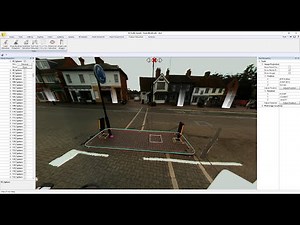n4ce Mobile Mapping Example: Video No 5 - Traffic Islands 3d and 2d Methods