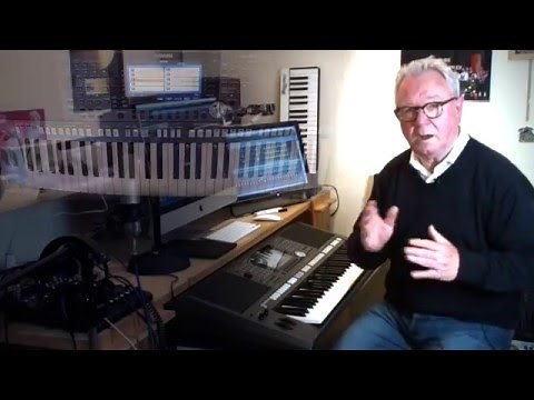 Yamaha PSR - S970 Workshop 1 „Einfach“ Keyboard spielen (Klarinette)