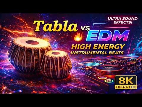Amazing Instrumental Computation Tabla V/s EDM | High Energy Instrumental Beats