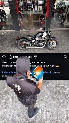 Triumph Motorcycles Batu Caves on Instagram: "TRIUMPH - FOR THE RIDE"