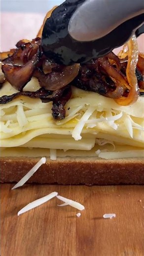 French Onion Havarti Grilled Cheese