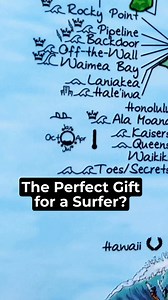 A map with 1,000 of the world’s best surf spots—so you always know...