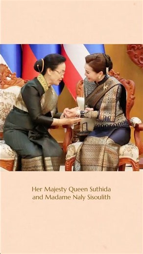 Her Majesty Queen Suthida with the First Ladies of Laos and Vietnam 🇹🇭🇱🇦🇻🇳